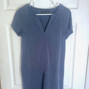 Simple Navy Blue Dress